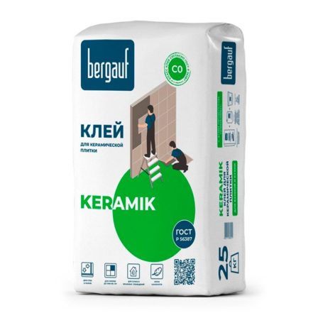 Клей для плитки BERGAUF Keramik (25кг)