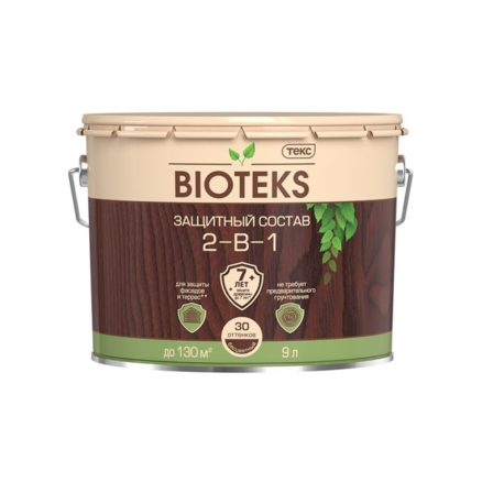 Антисептик Текс Bioteks состав 2в1 орех (9л)